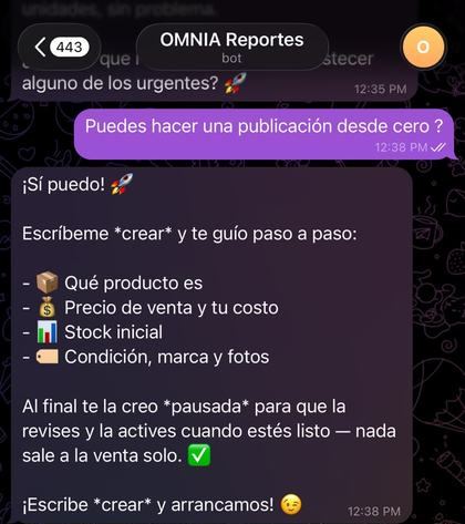 ¿Puedes hacer una publicación desde cero?